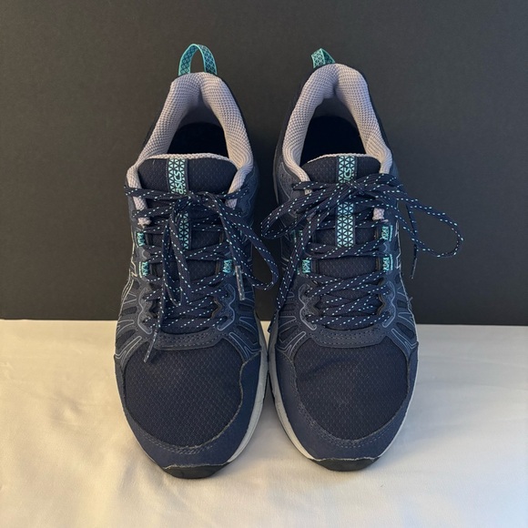 Asics Womens Gel-Venture 7 Running Shoes Blue Low Top Lace Up Size 8M - Picture 3 of 8